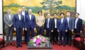 Chủ tịch toàn cầu De Heus và Chủ tịch Hùng Nhơn đến thăm và làm việc tại Hội Nông dân Việt Nam